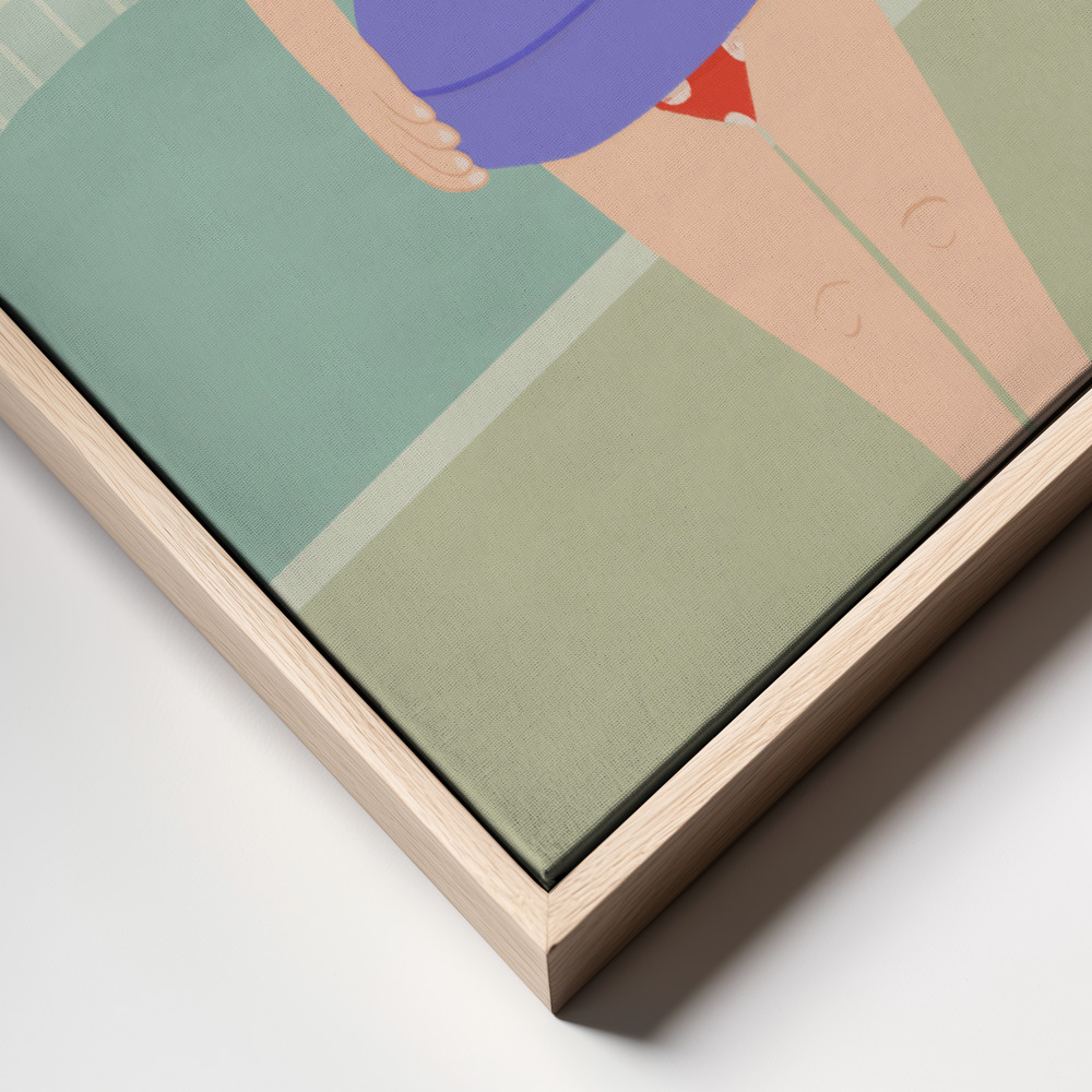 Lærred - Swimming Lessons frame close up