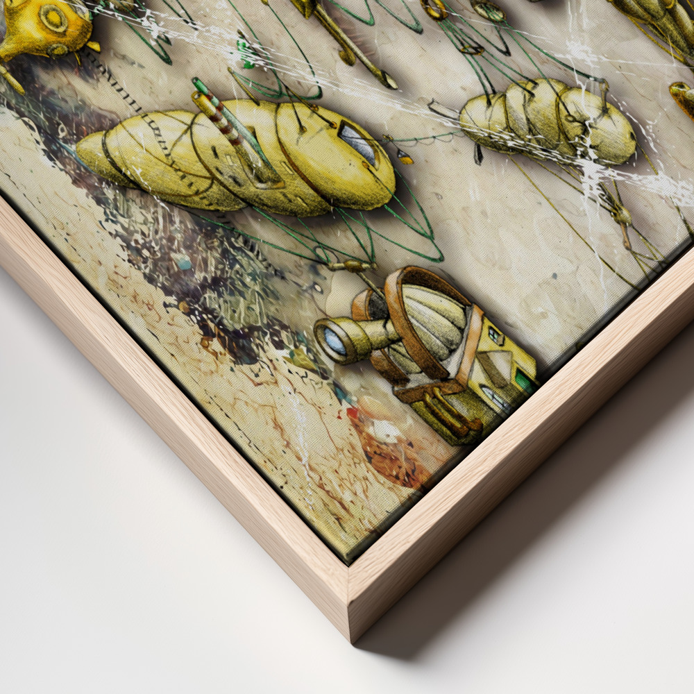 Canvas print - Sleepless Nights - the first frame close up