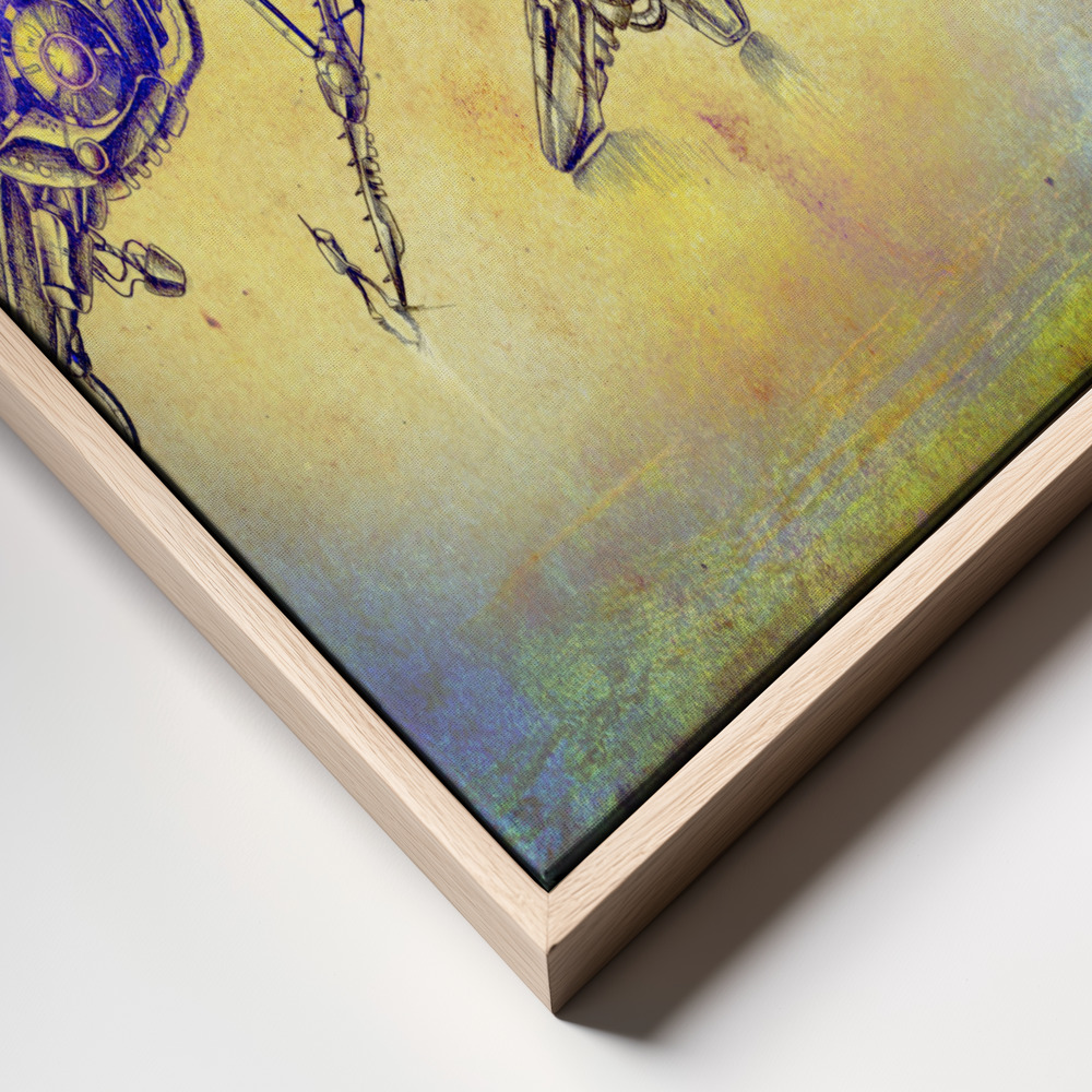 Canvas print - Velocide spaceship frame close up
