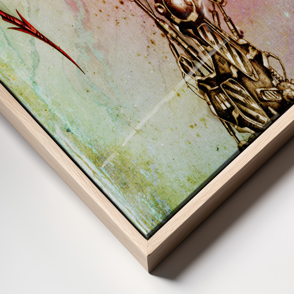 Canvas print - Krytion 1 frame close up