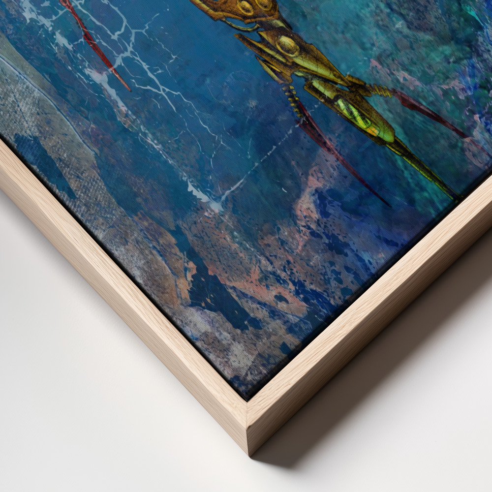 Canvas print - Deep 2 frame close up