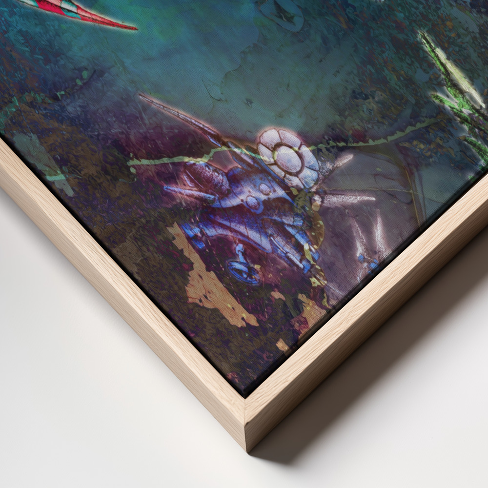 Canvas print - Deep 1 frame close up