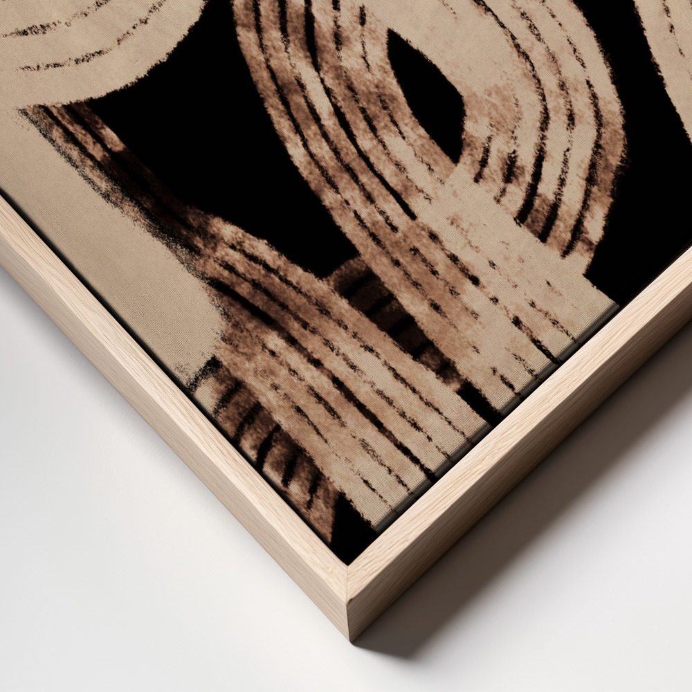 Toile - Paths cadre en gros plan - cadre naturel