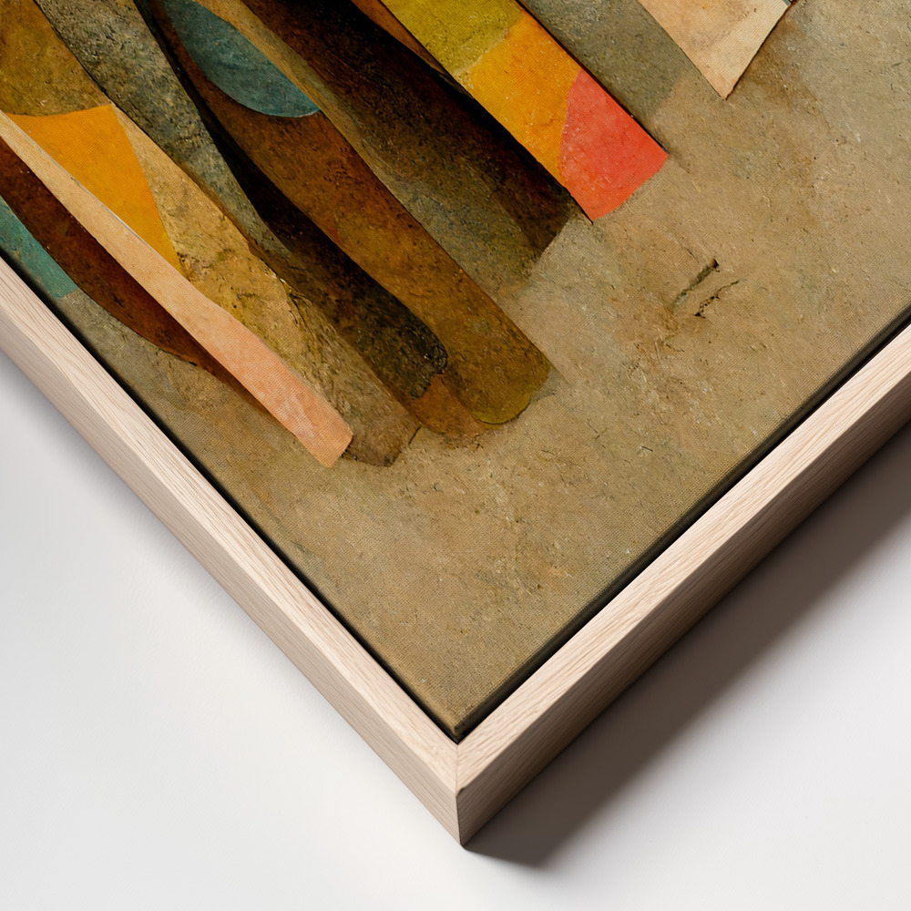 Canvas print - Scrolls frame close up