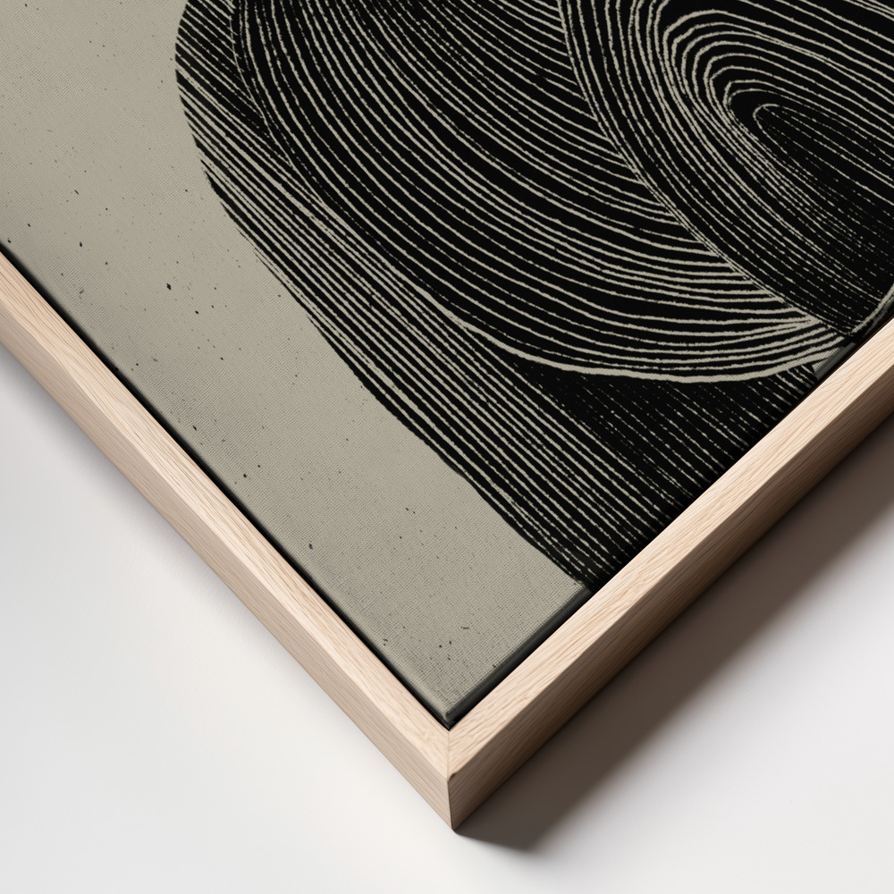 Canvas print - Straw No 2 frame close up
