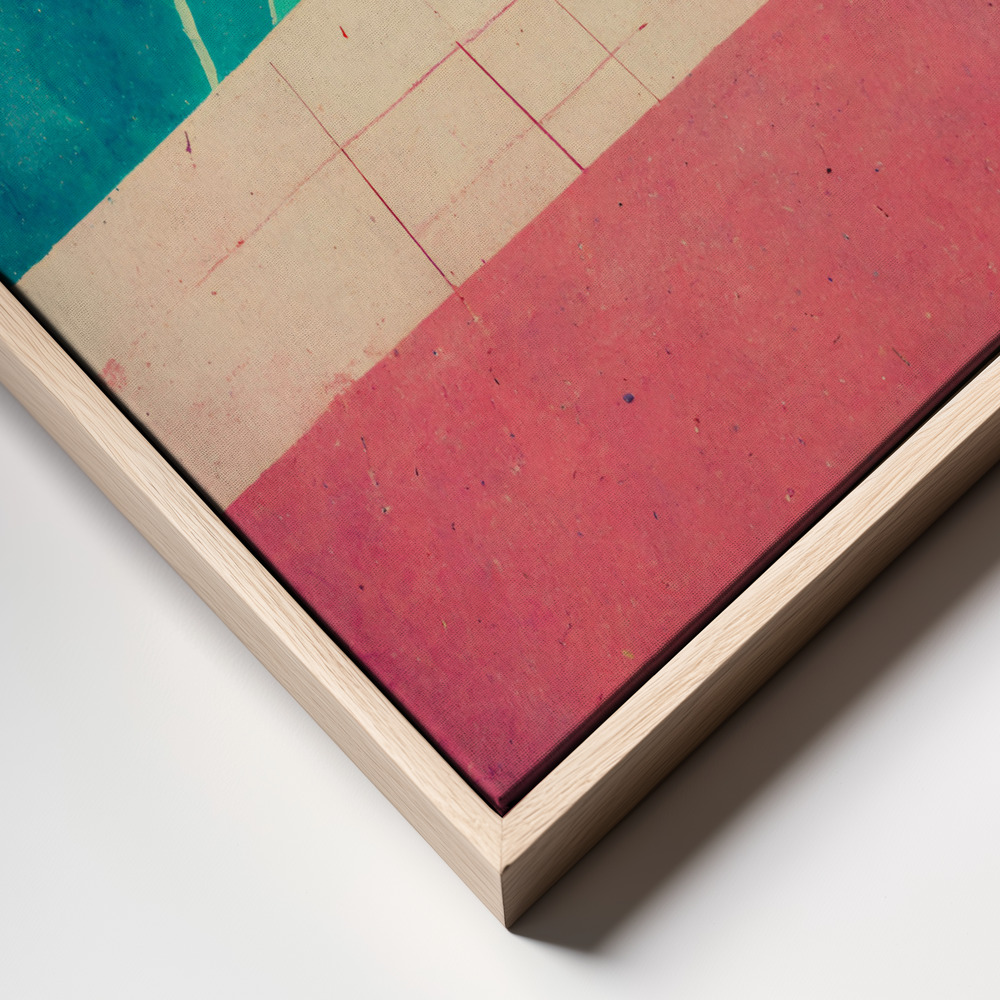 Canvas print - Swimming Pool frame close up