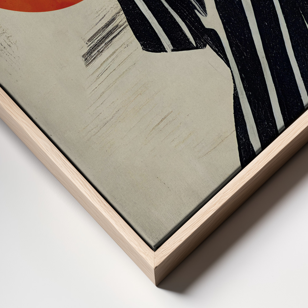 Canvas print - The Dancer frame close up