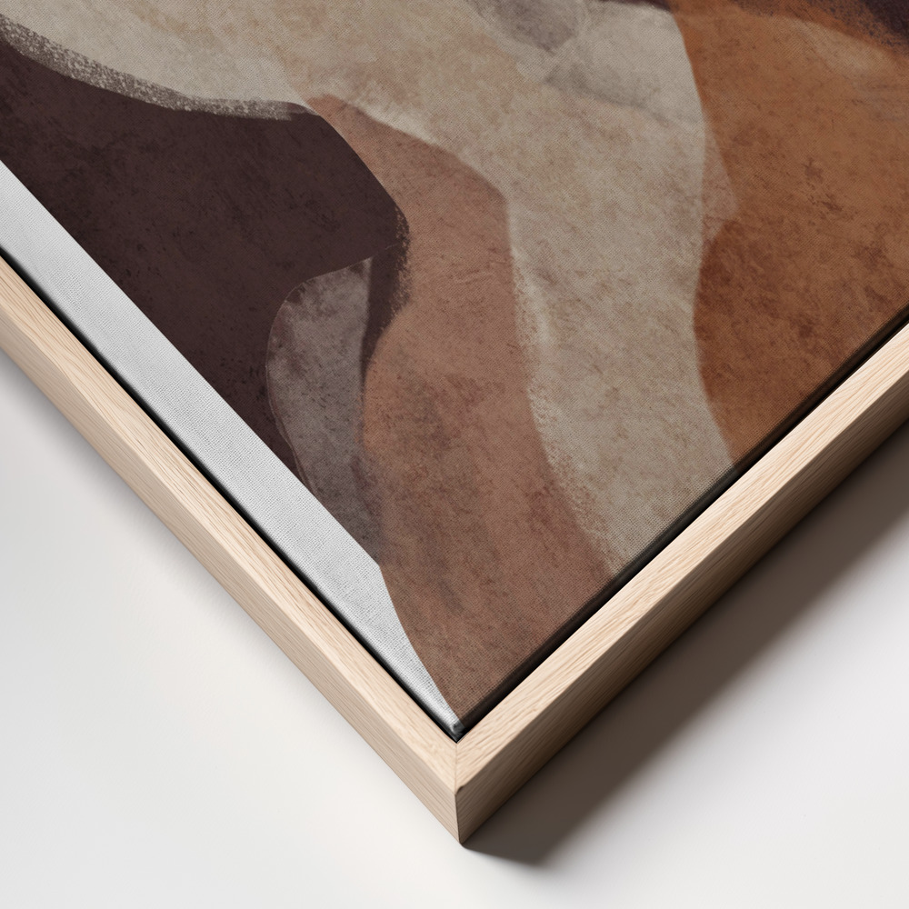 Canvas print - The Unknown frame close up