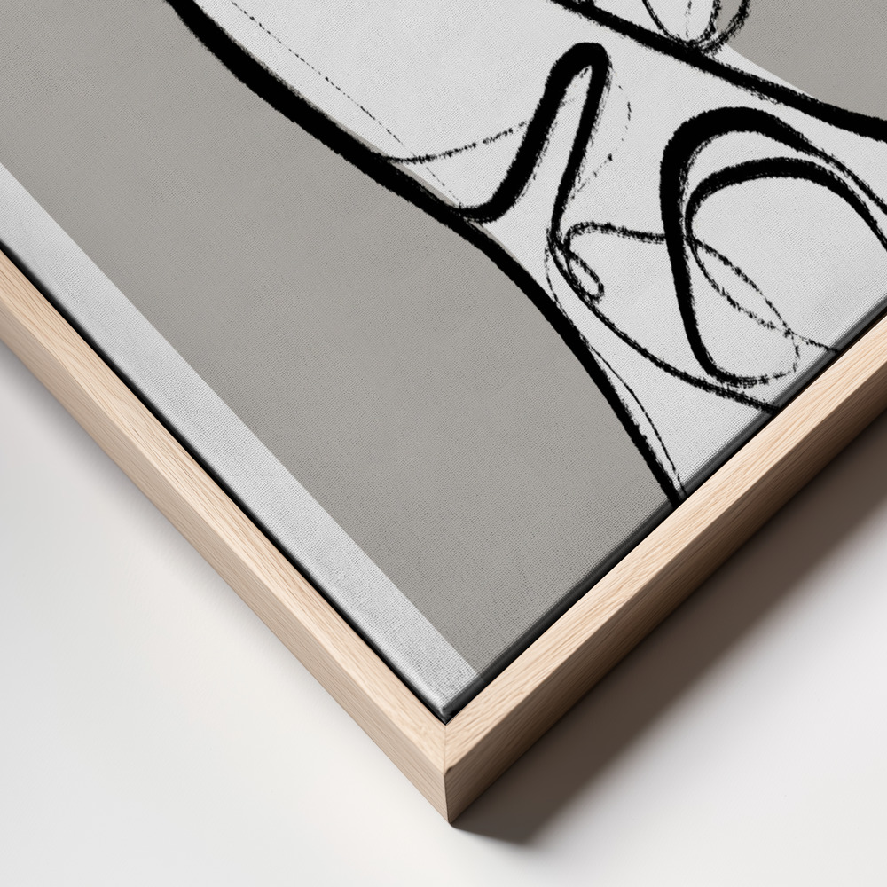 Canvas print - You And I frame close up