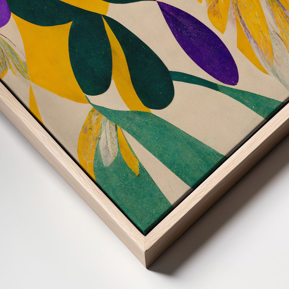 Toile - Spring flowers cadre en gros plan - cadre naturel