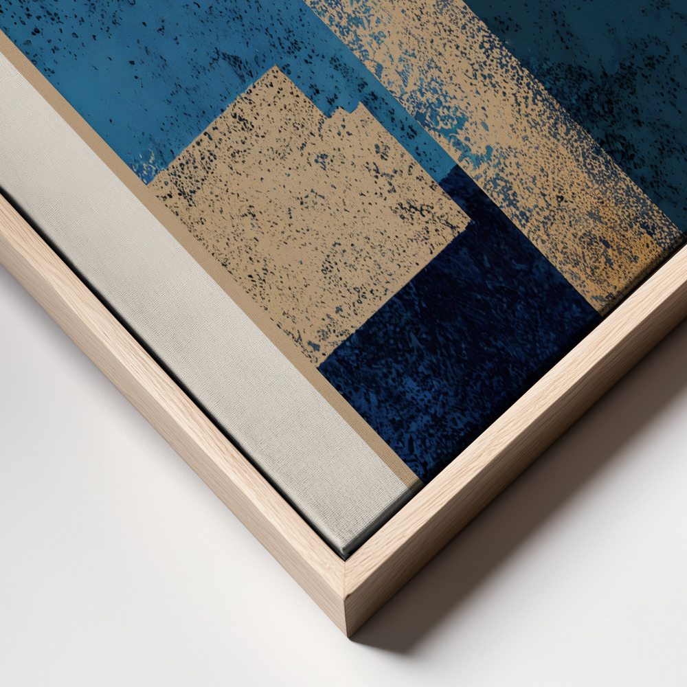 Canvas print - Blue Vase frame close up