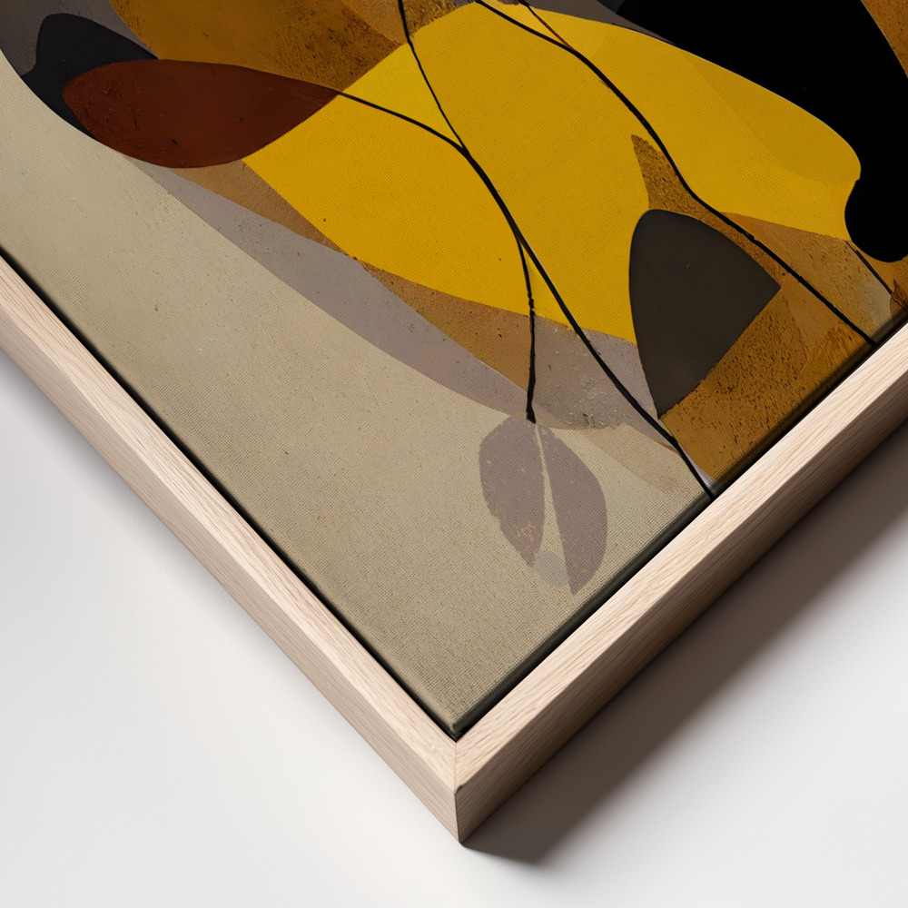Canvas schilderi - In My Summer Garden frame close up