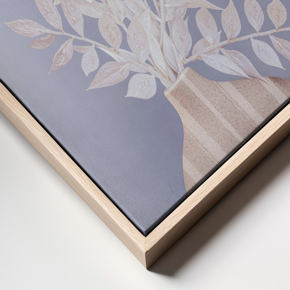 Canvas print - Ruscus frame close up