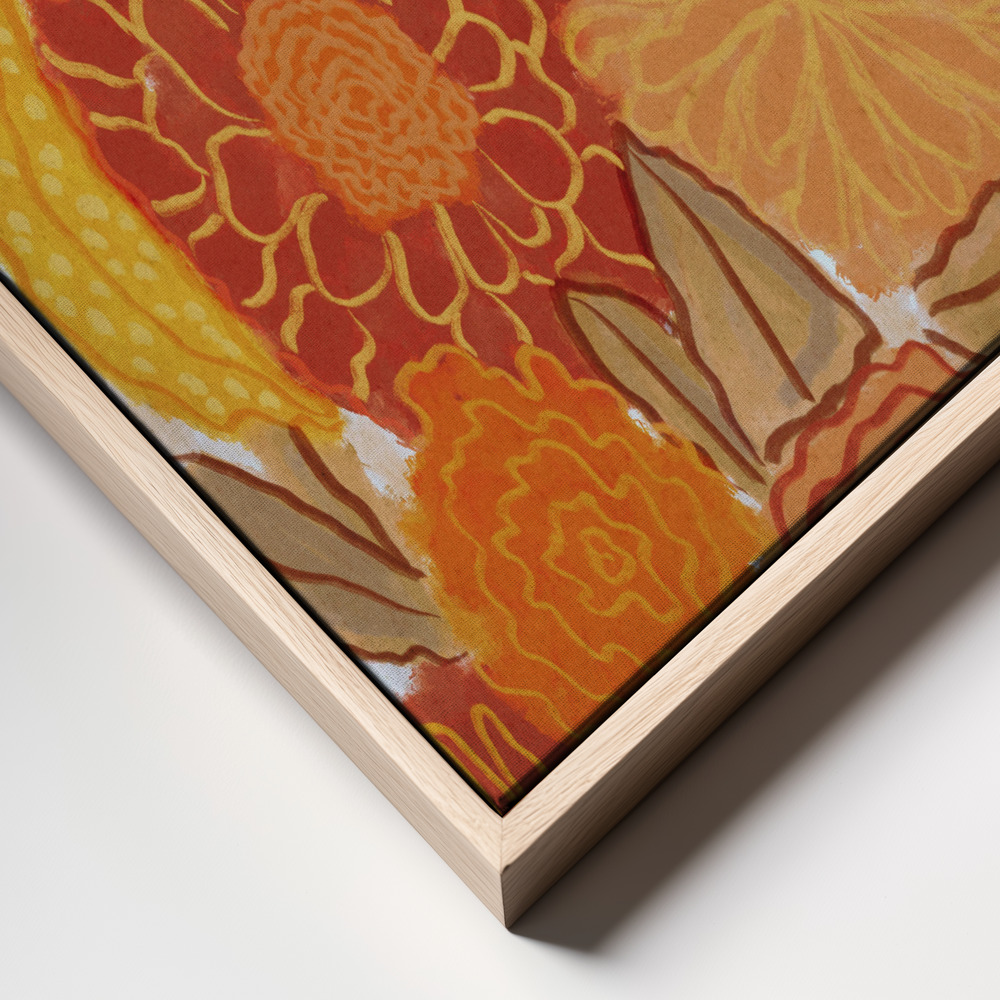 Canvas print - Magic Bouquet frame close up