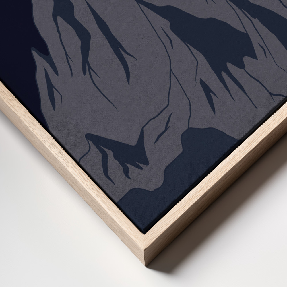Canvas print - GOOD NIGHT frame close up