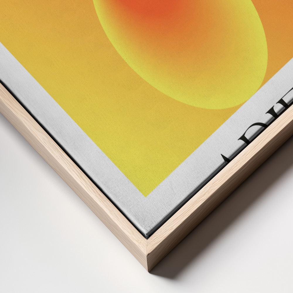 Canvas print - Aries frame close up