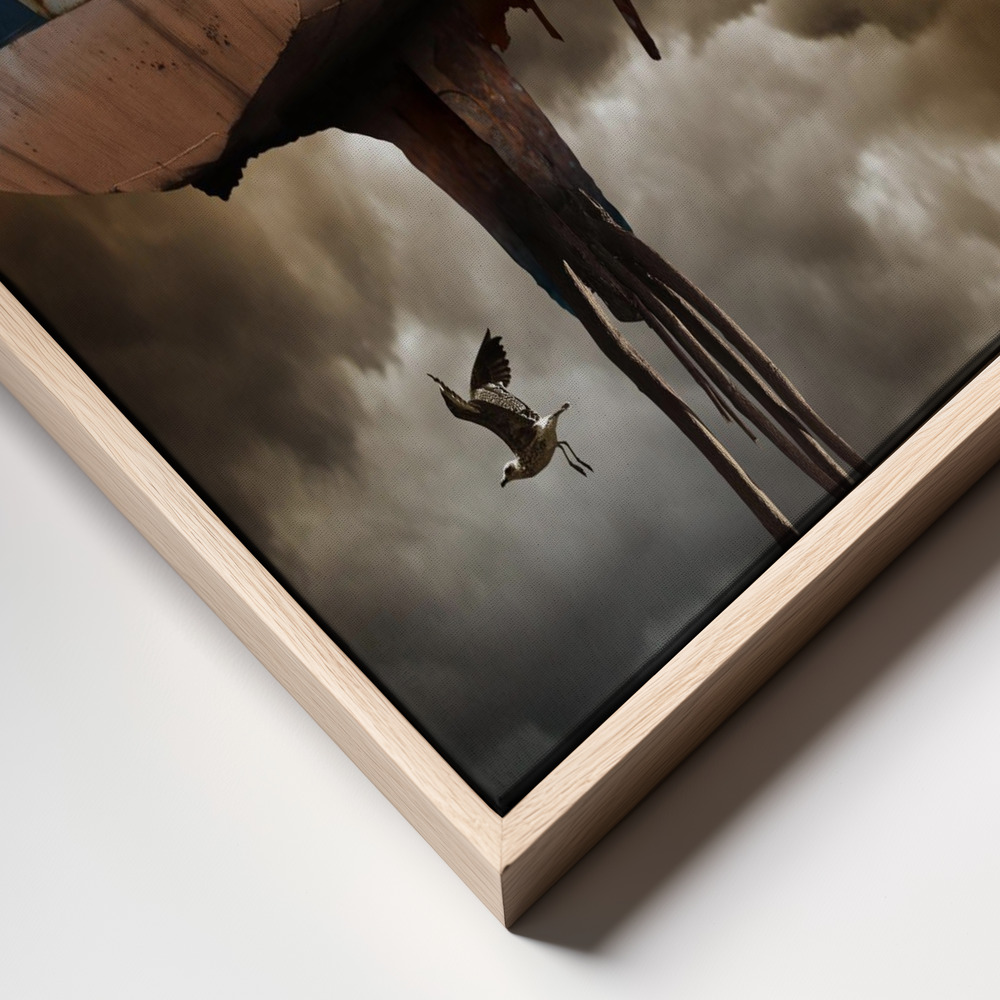 Canvas print - Nimfa frame close up
