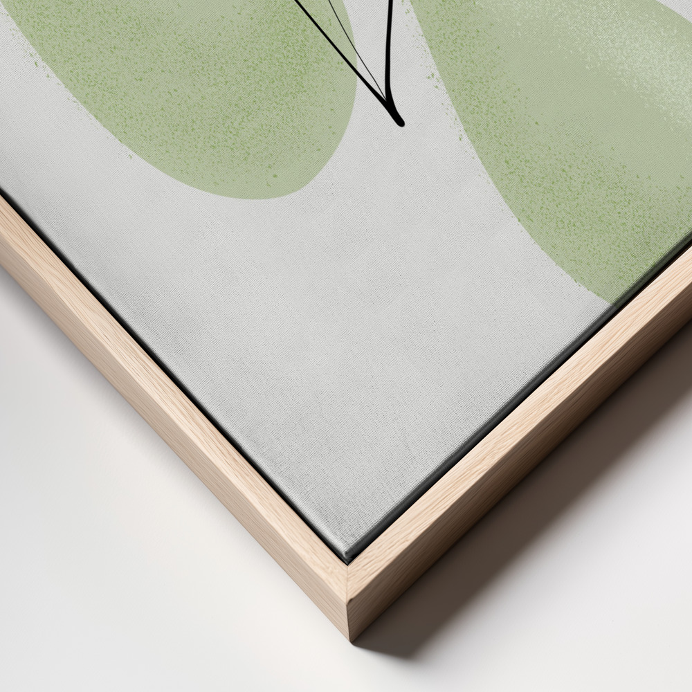 Canvas print - Wen pears frame close up