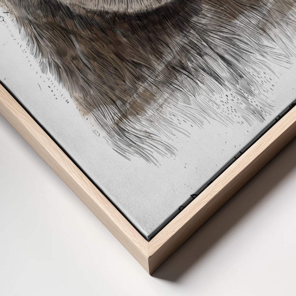 Canvas print - Break the rules frame close up