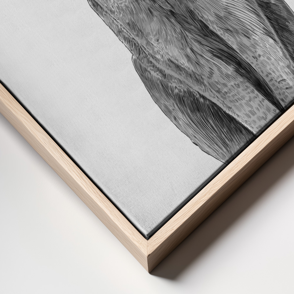 Canvas print - I need more space frame close up