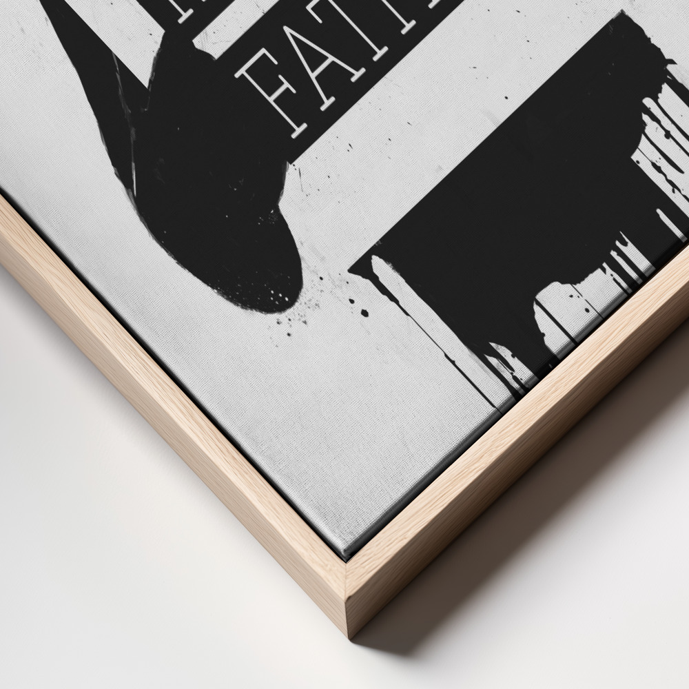 Canvas schilderi - I'm your father II frame close up