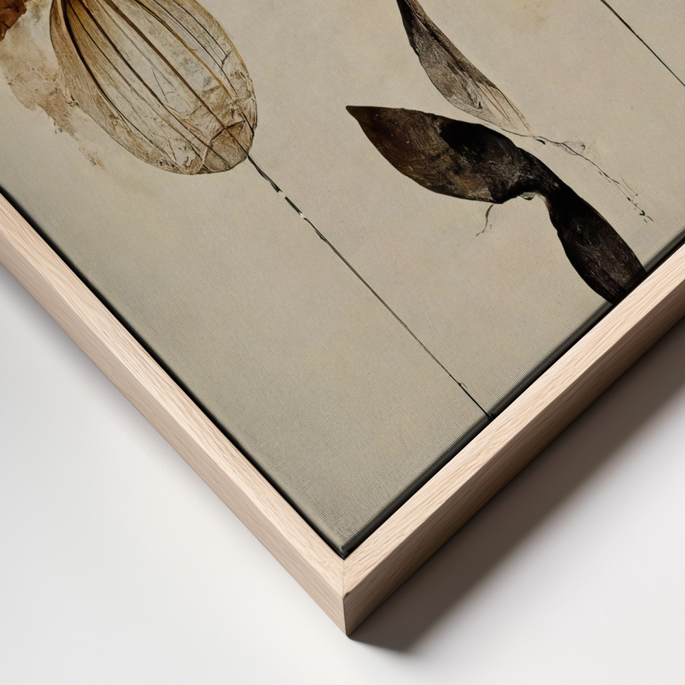 Canvas print - La Fragilitè frame close up