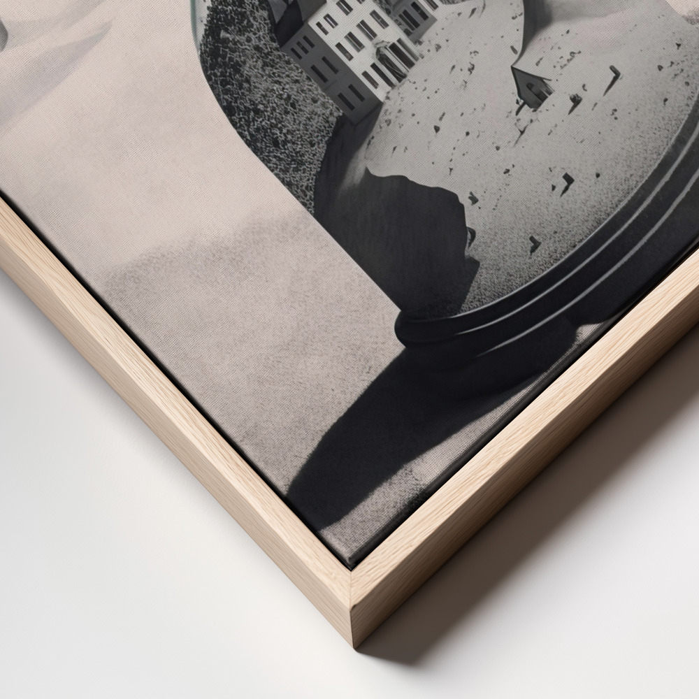 Canvas print - Time Goes By frame close up