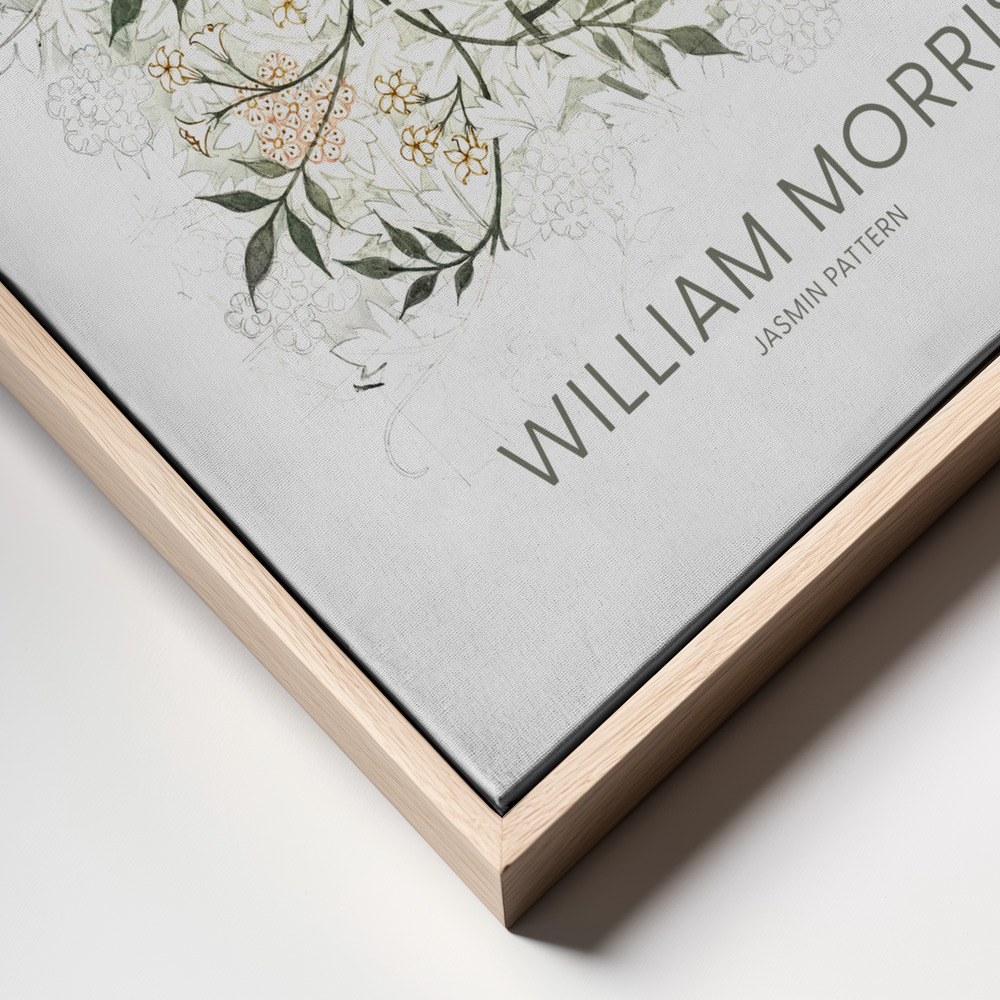 Canvas print - Jasmine frame close up