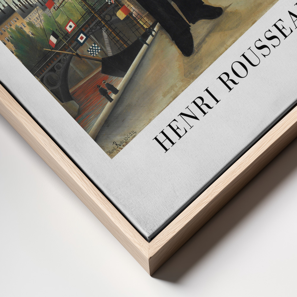 Canvas print - Self Portrait 1890 frame close up