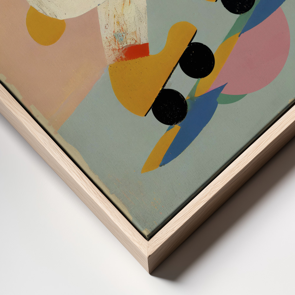 Canvas print - Skating Bunny frame close up