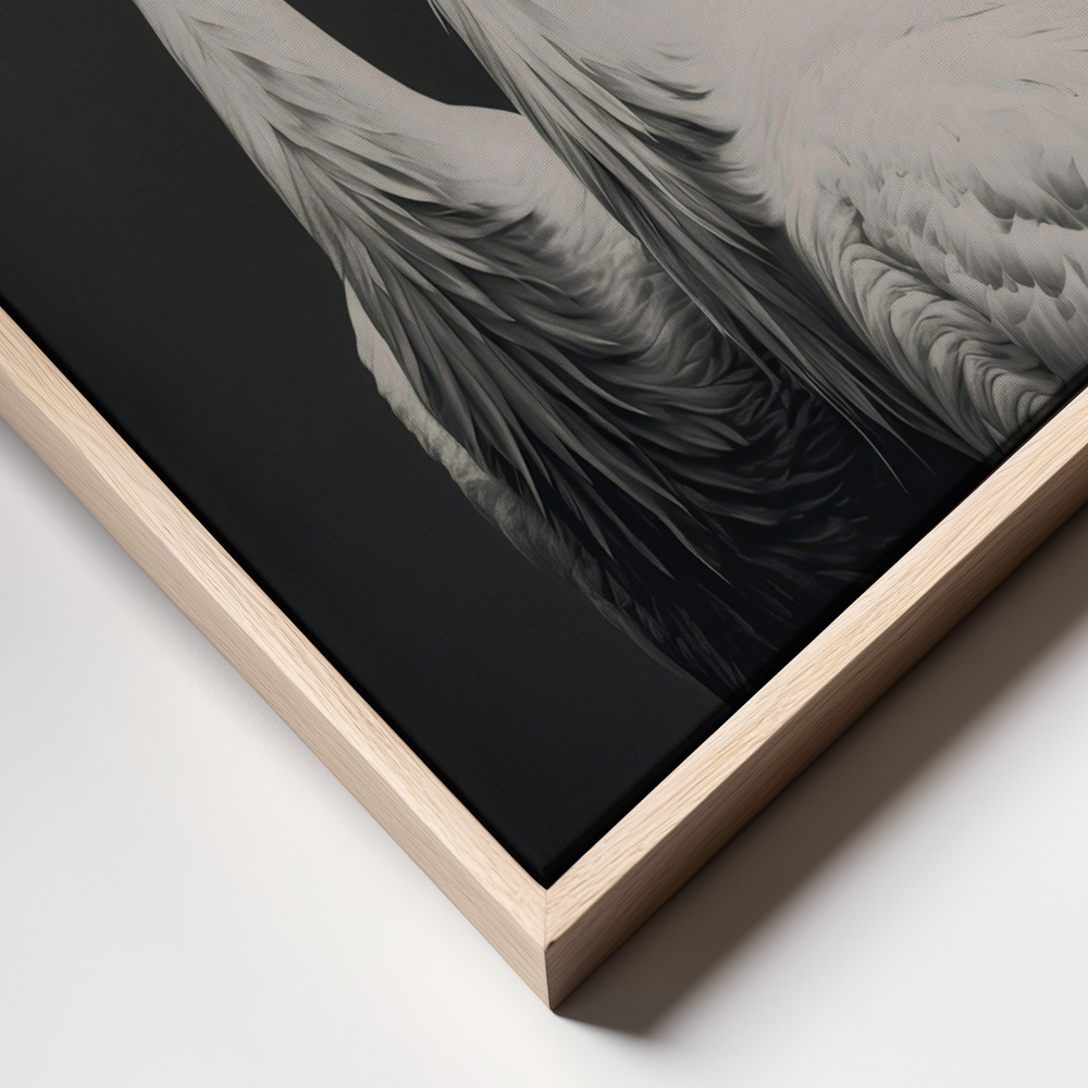Canvas print - Cranes frame close up