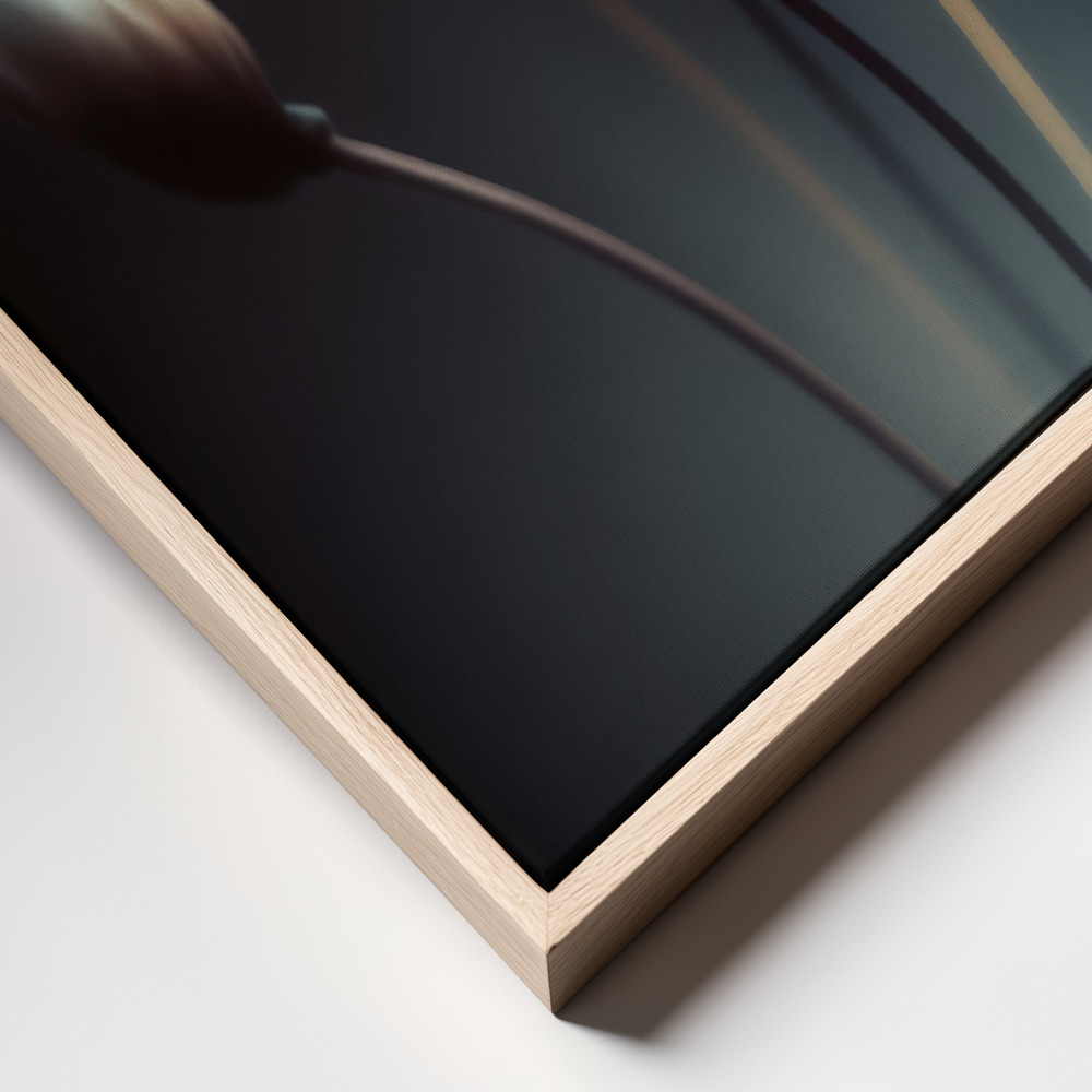 Canvas print - Growing At Night frame close up