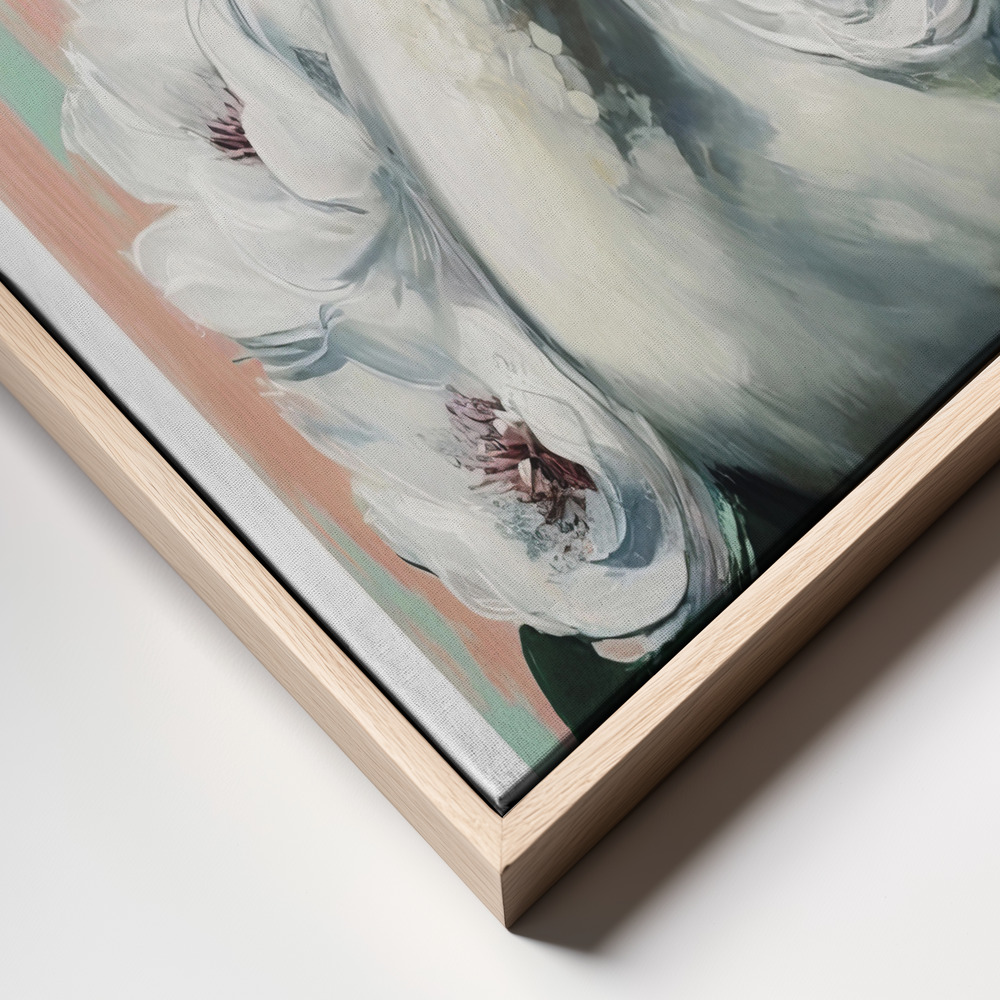 Canvas print - The Swan frame close up