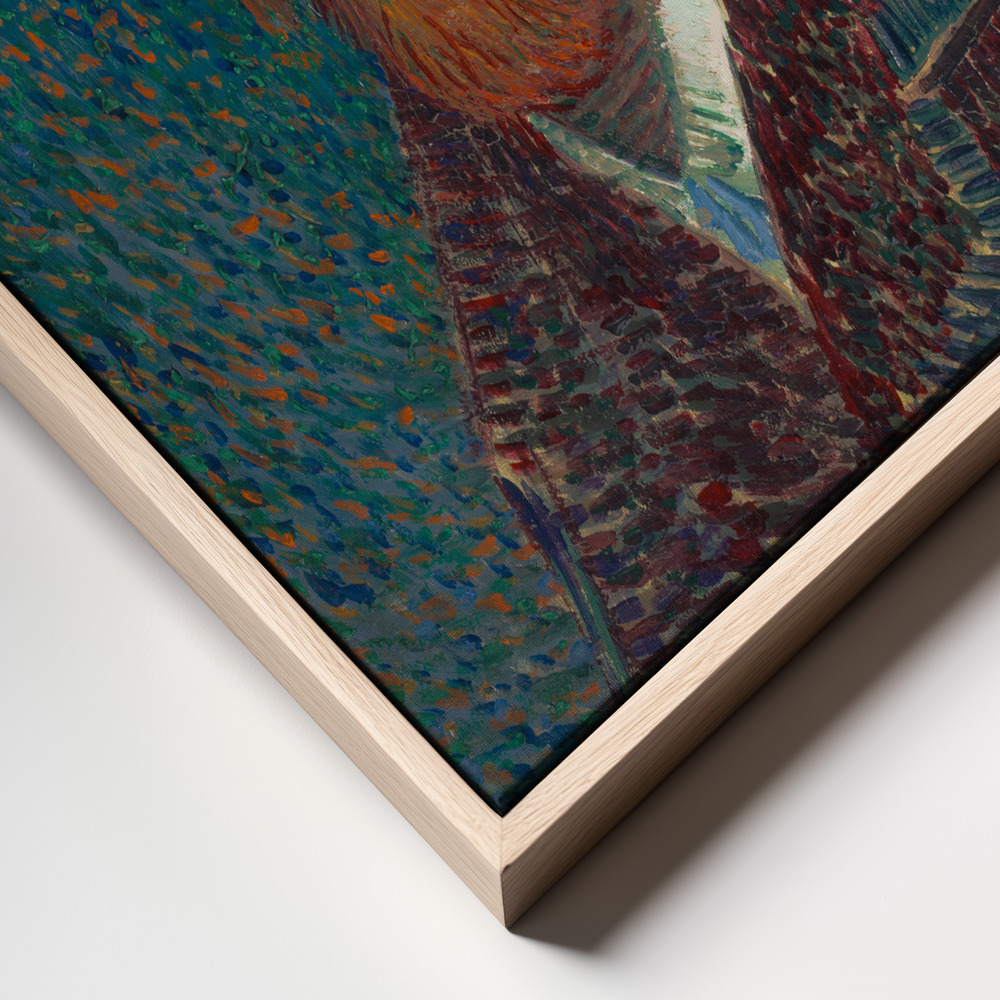Canvas print - Self-Portrait frame close up