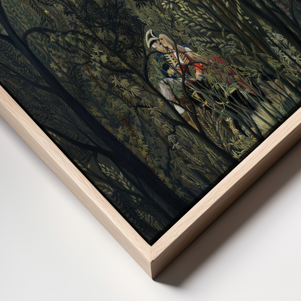 Toile - Rendezvous In The Forest cadre en gros plan - cadre naturel