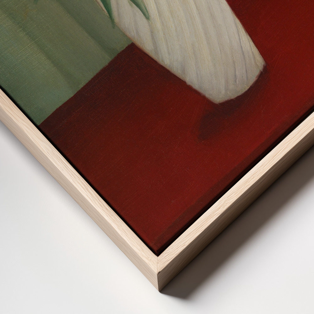 Canvas taulu - Bouquet De Fleurs kehys lähikuva - luonnollinen kehys