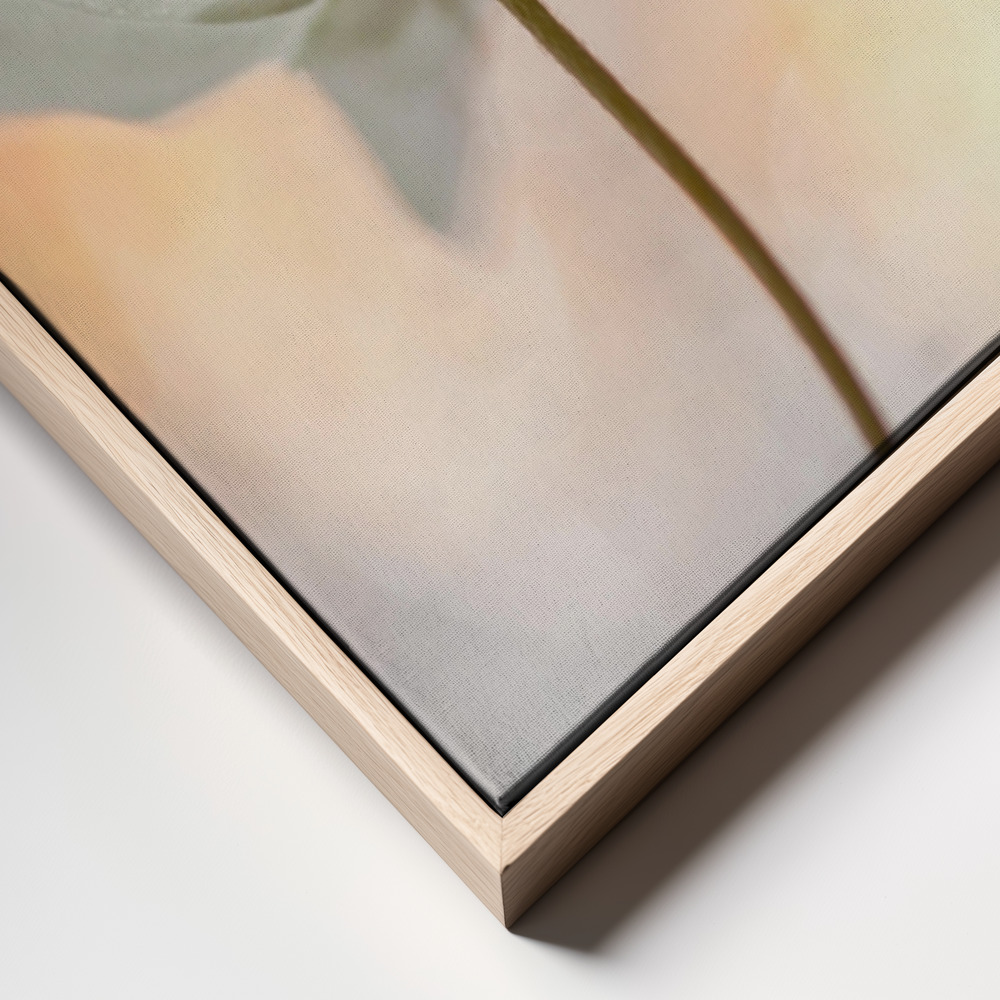 Canvas print - A Sip of Art frame close up
