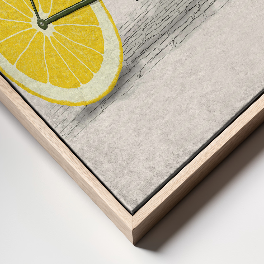 Canvas print - Zest frame close up