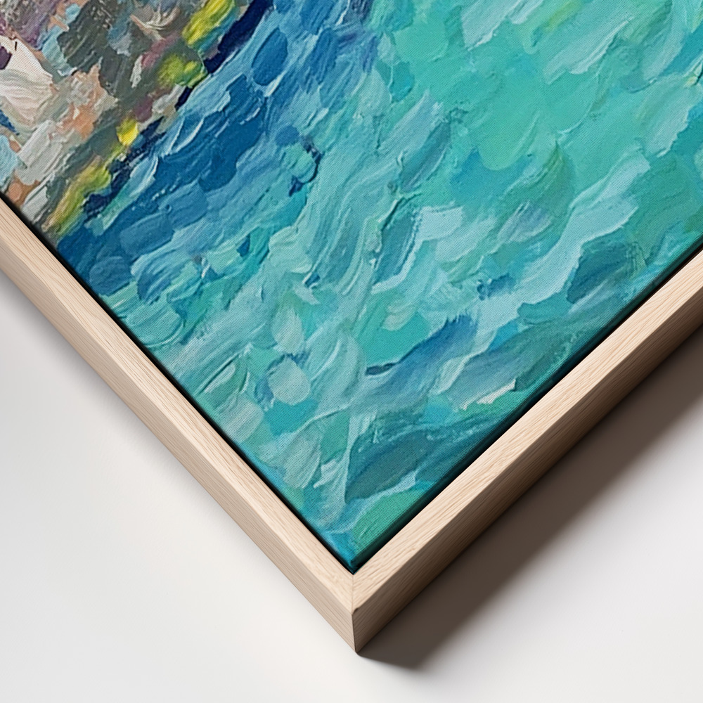 Canvas print - Palma frame close up