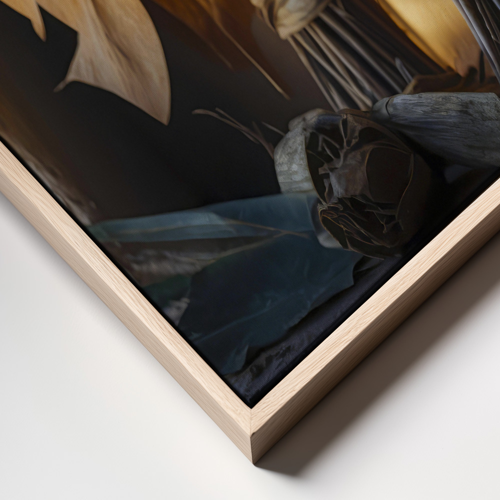 Toile - Still Life Impressions No 13 cadre en gros plan - cadre naturel