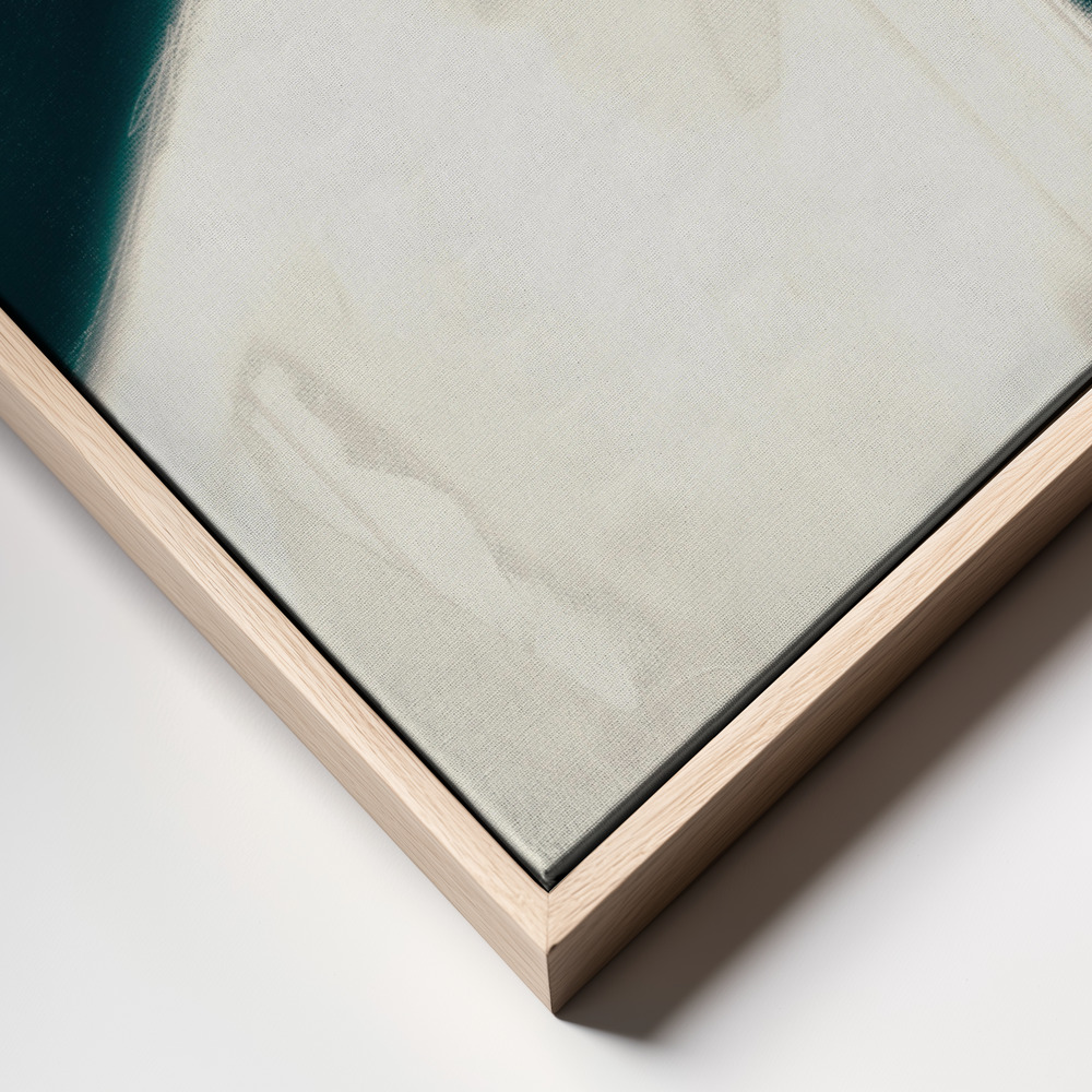 Canvas schilderi - Bridge frame close up - natuurlijk frame