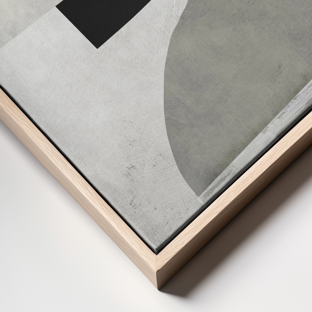 Canvas taulu - Priory kehys lähikuva - luonnollinen kehys