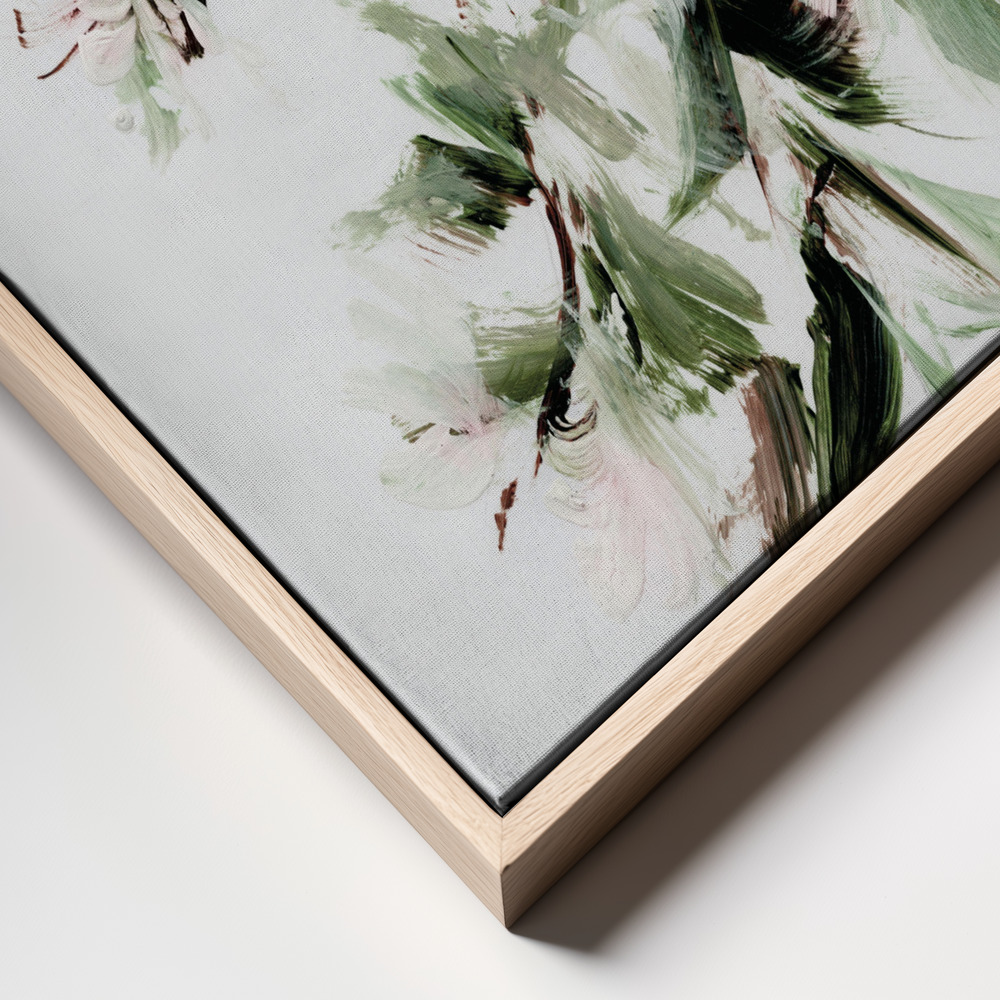 Canvas print - Bloom frame close up