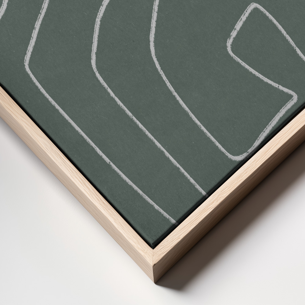 Toile - Labyrinth cadre en gros plan - cadre naturel