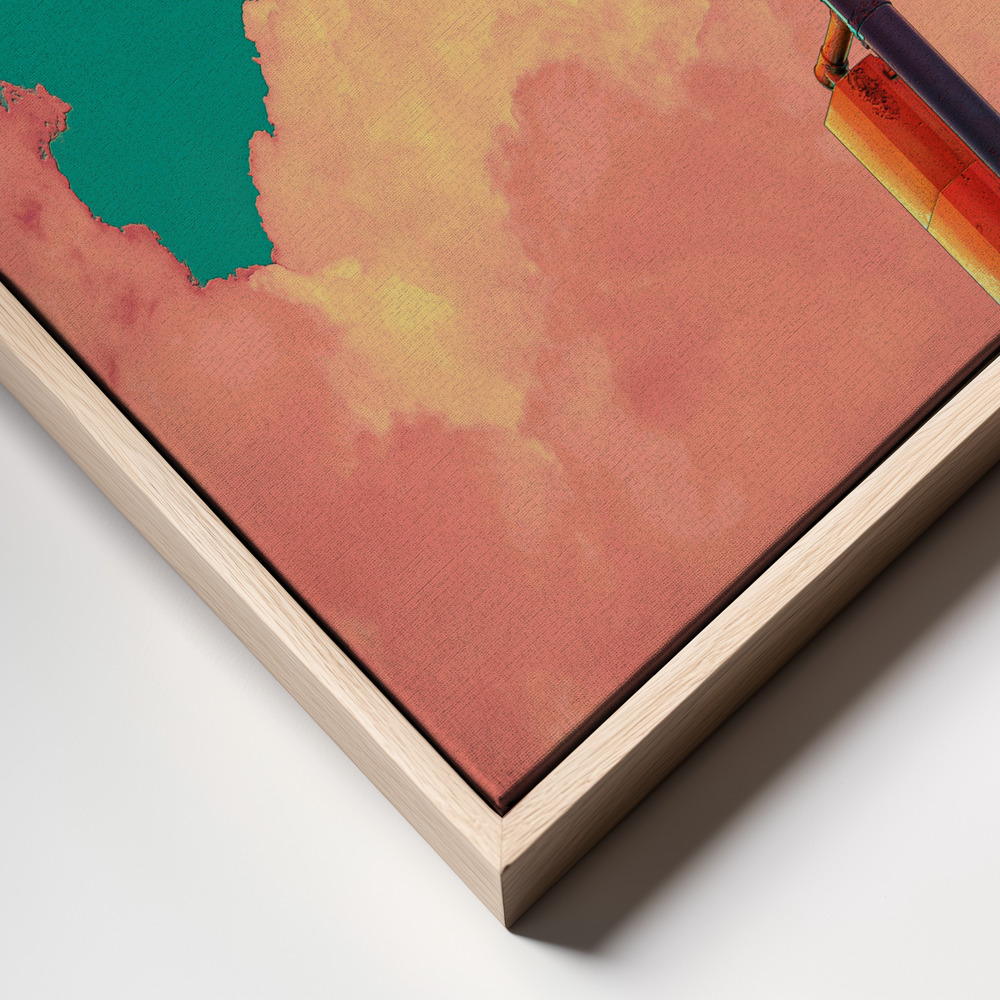 Canvas print - DO NOT STOP frame close up