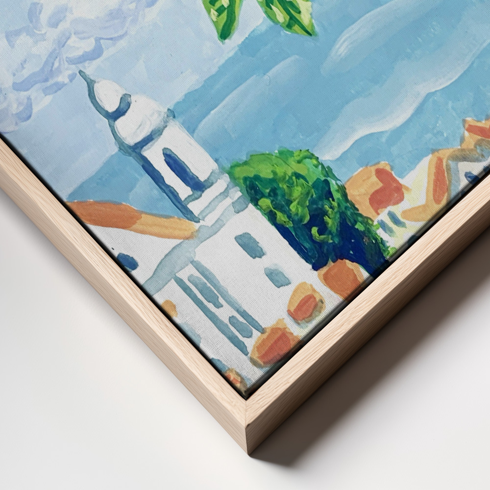Canvas print - Lisbon frame close up