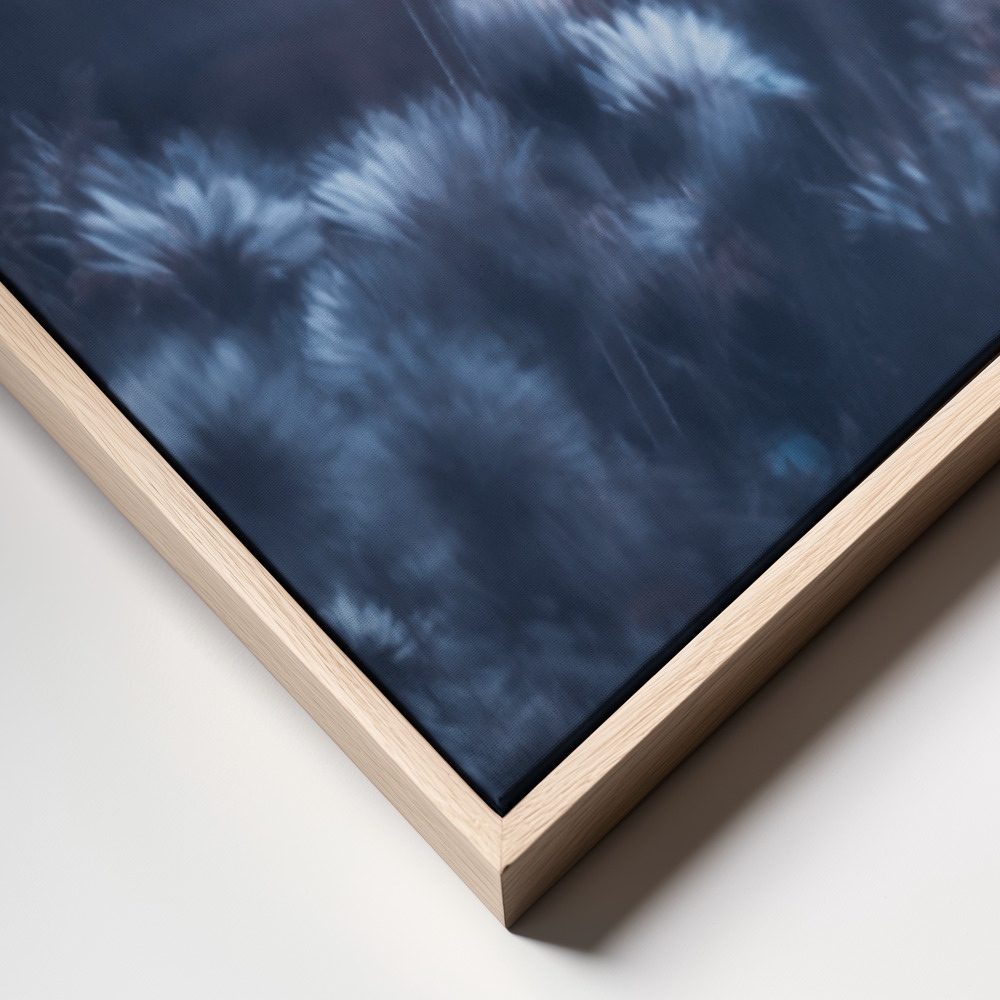 Canvas print - The divine sound of creation frame close up
