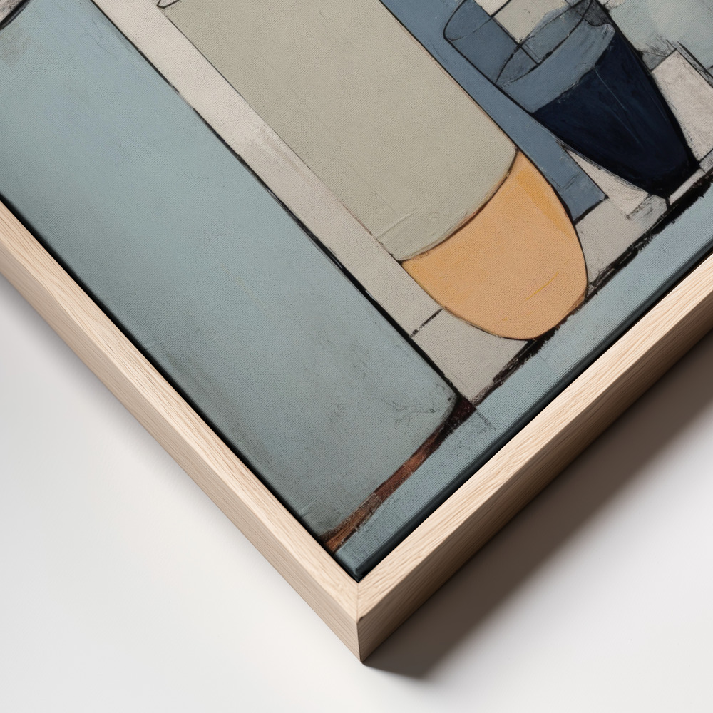 Canvas print - Pastel Still Life frame close up