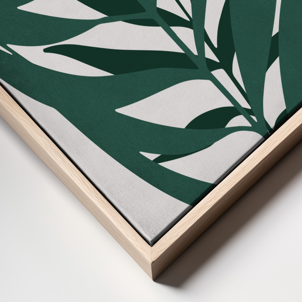 Canvas schilderi - Little Miss Sunshine frame close up - natuurlijk frame