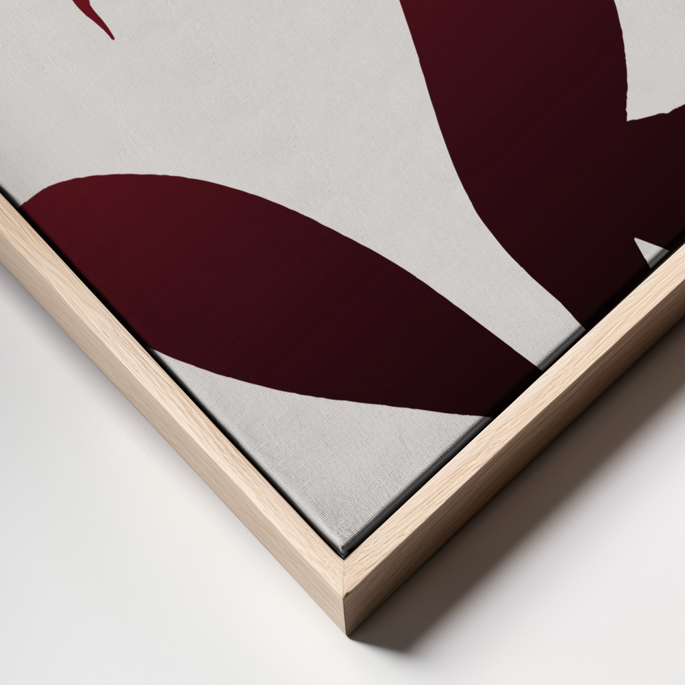Canvas print - Tropical Sunset frame close up